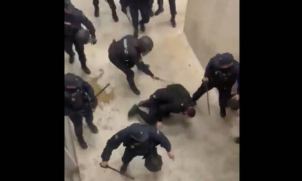 LaLiga: Ξύλο μεταξύ αστυνομίας και οπαδών, μετά το Οσασούνα – Ρεάλ Μαδρίτης (video)