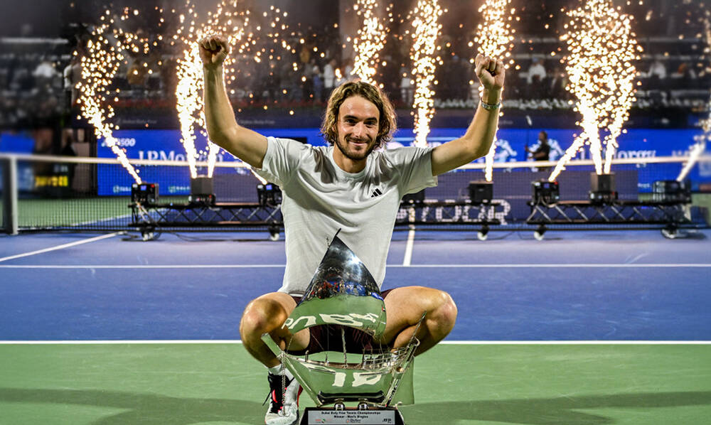 Στέφανος Τσιτσιπάς: Στο Ντουμπάι για να υπερασπιστεί τον τίτλο του