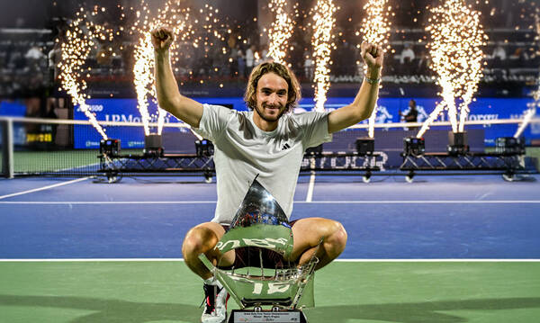 Στέφανος Τσιτσιπάς: Στο Ντουμπάι για να υπερασπιστεί τον τίτλο του