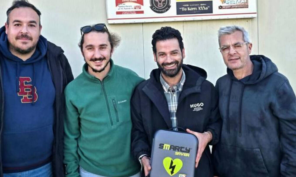 Ίδρυμα Παύλος Γιαννακόπουλος: Δώρισε απινιδωτή στον Ολυμπιακό Λαμπετίου - Η ευχαριστήρια ανακοίνωση