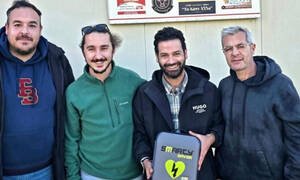 Ίδρυμα Παύλος Γιαννακόπουλος: Δώρισε απινιδωτή στον Ολυμπιακό Λαμπετίου - Η ευχαριστήρια ανακοίνωση