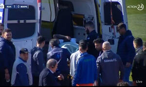 Αποχώρησε με ασθενοφόρο ο Σεμπά κατά τη διάρκεια του αγώνα Καλαμάτα – Μαρκό