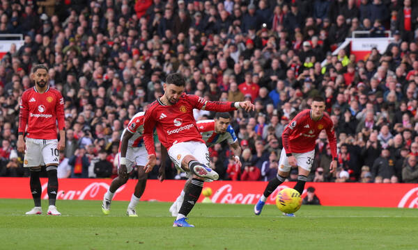 Premier League: Με ανατροπή «σκαρφάλωσε» ακόμα πιο ψηλά η Μάντσεστερ Γιουνάιτεντ