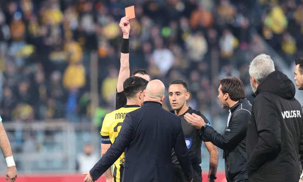 Βόλος – ΑΕΚ: Ο Τσιμεντερίδης απέβαλε τον Νίκολιτς | Πήρε… πίσω πέναλτι υπέρ της «Ένωσης»