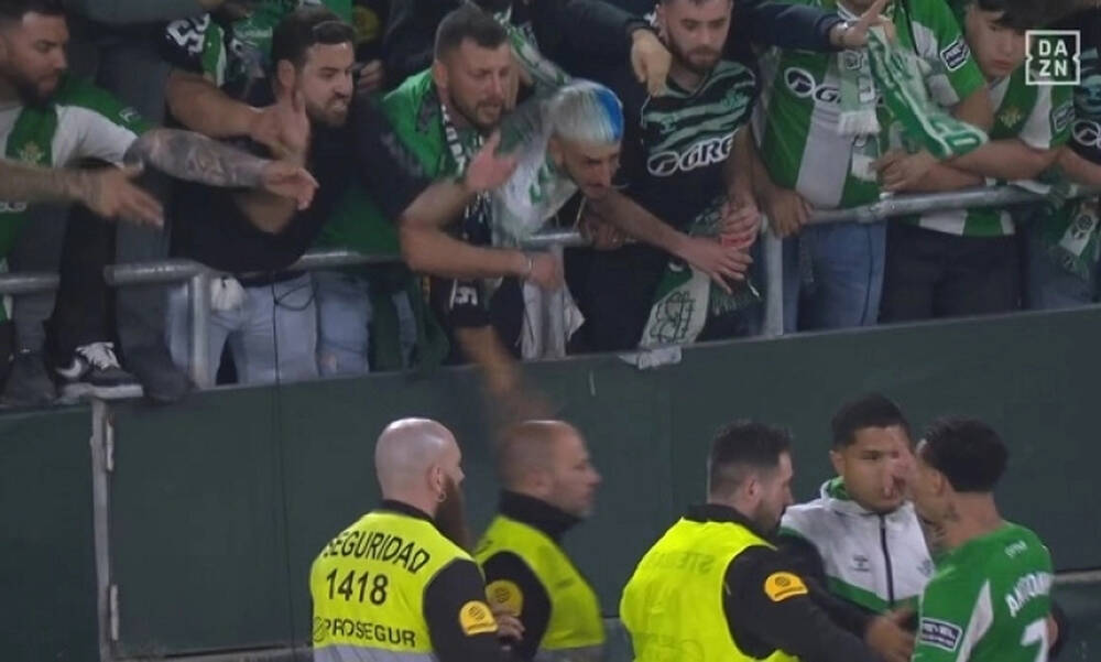 «Πόλεμος» στην Μπέτις πριν τον Παναθηναϊκό - Βίντεο με την αντιπαράθεση με παίκτες και τα επεισόδια