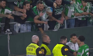 «Πόλεμος» στην Μπέτις πριν τον Παναθηναϊκό - Βίντεο με την αντιπαράθεση με παίκτες και τα επεισόδια
