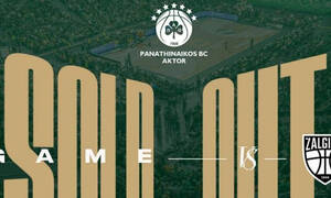 Παναθηναϊκός AKTOR: Νέο SOLD OUT, «εξαφανίστηκαν» τα εισιτήρια με Ζαλγκίρις 