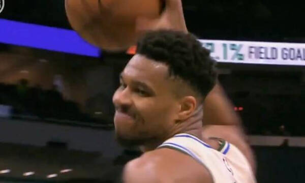 Έξαλλος ο Γιάννης Αντετοκούνμπο: Πέταξε την μπάλα και δέχθηκε τεχνική ποινή - Δείτε βίντεο