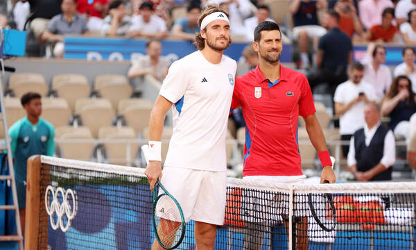 Τένις: Μαζί στο διπλό Τζόκοβιτς – Τσιτσιπάς