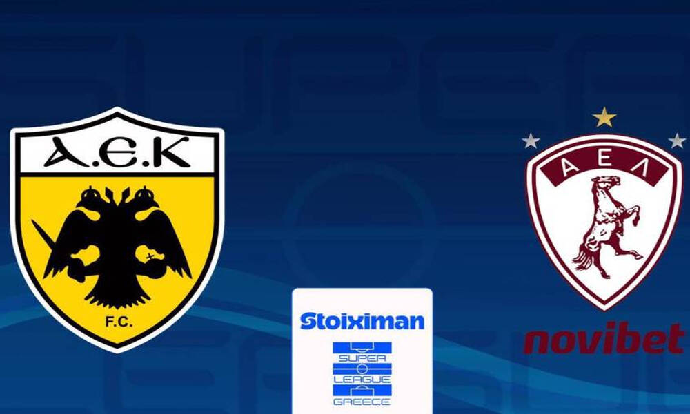 LIVE ΑΕΚ – ΑΕΛ: Η αναμέτρηση της Allwyn Arena για τη Super League