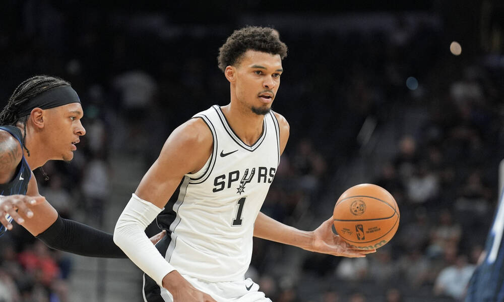 ΝΒΑ: Παίκτης της εβδομάδας ο Ουεμπανιάμα