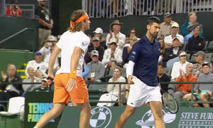 Indian Wells: Αποκλεισμός για Τσιτσιπά και Τζόκοβιτς στο διπλό ανδρών