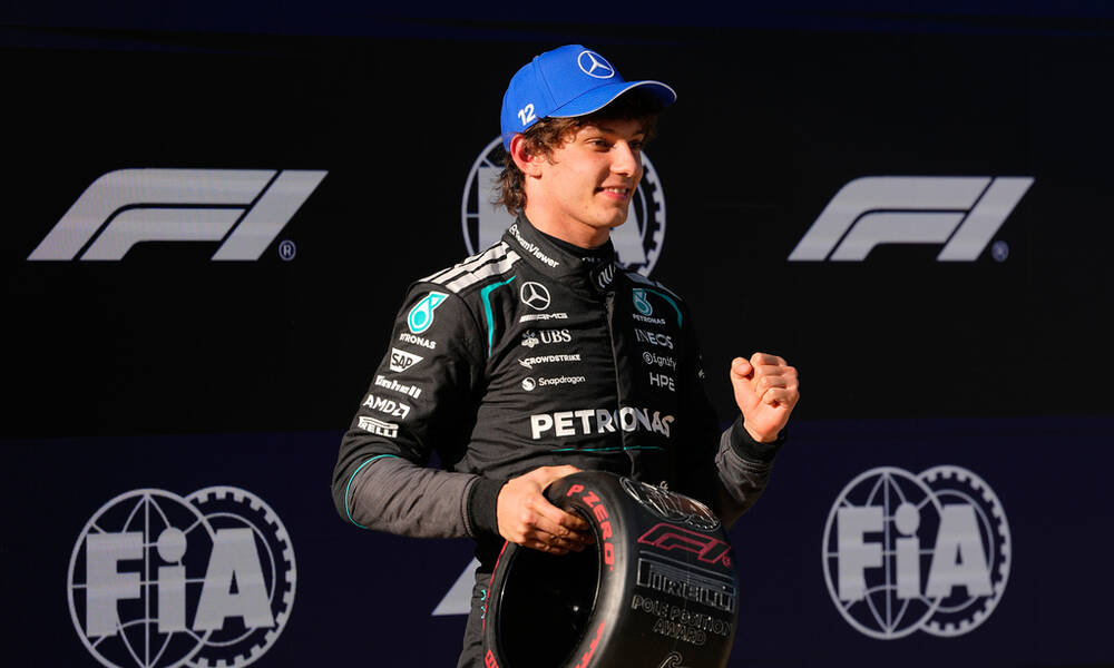 Κίμι Αντονέλι: Το νέο μεγάλο ταλέντο της Formula 1 που έγραψε ιστορία στην Κίνα