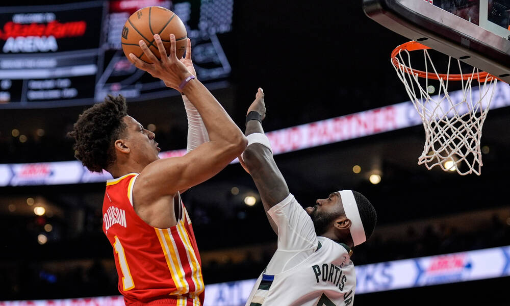 NBA: Συνεχίζεται χωρίς… φρένα ο κατήφορος για Μπακς - Βαριά ήττα από Χοκς χωρίς Αντετοκούνμπο