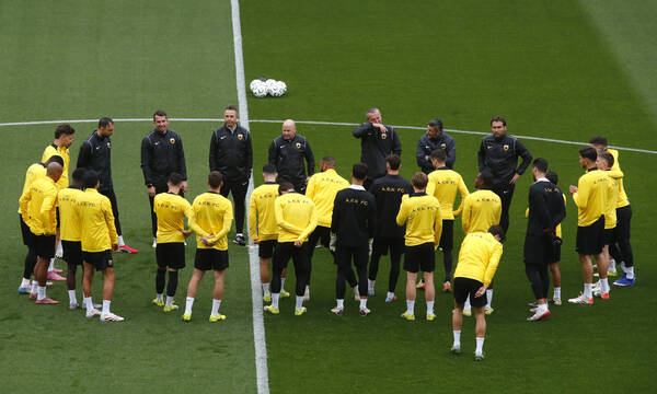 ΑΕΚ – Τσέλιε: Ειδικό πρόγραμμα για τον Βάργκα | Προπονήθηκαν στην Allwyn Arena οι Σλοβένοι