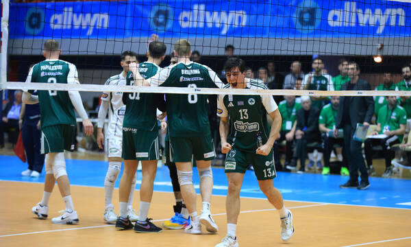 Παναθηναϊκός – Φλοίσβος Π. Φαλήρου 3-2: Κυπελλούχοι Ελλάδος στο βόλεϊ οι «πράσινοι»