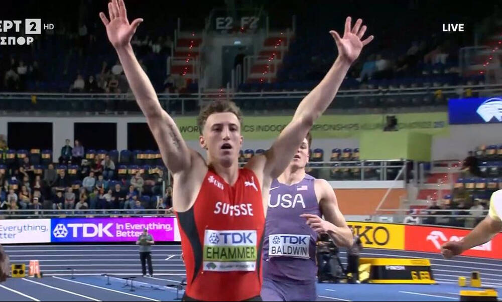 Παγκόσμιο Πρωτάθλημα Κλειστού Στίβου: Ιστορική επίδοση από τον Εχάμερ στο έπταθλο!