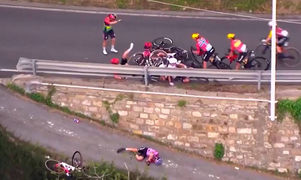 Ιταλία: Αθλήτρια έπεσε με το κεφάλι από ύψωμα για να αποφύγει καραμπόλα