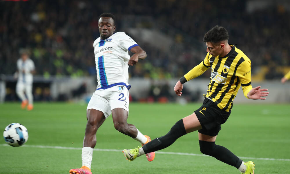 ΑΕΚ – Κηφισιά: Τα τρία γκολ του πρώτου ημιχρόνου στον αγώνα της Allwyn Arena