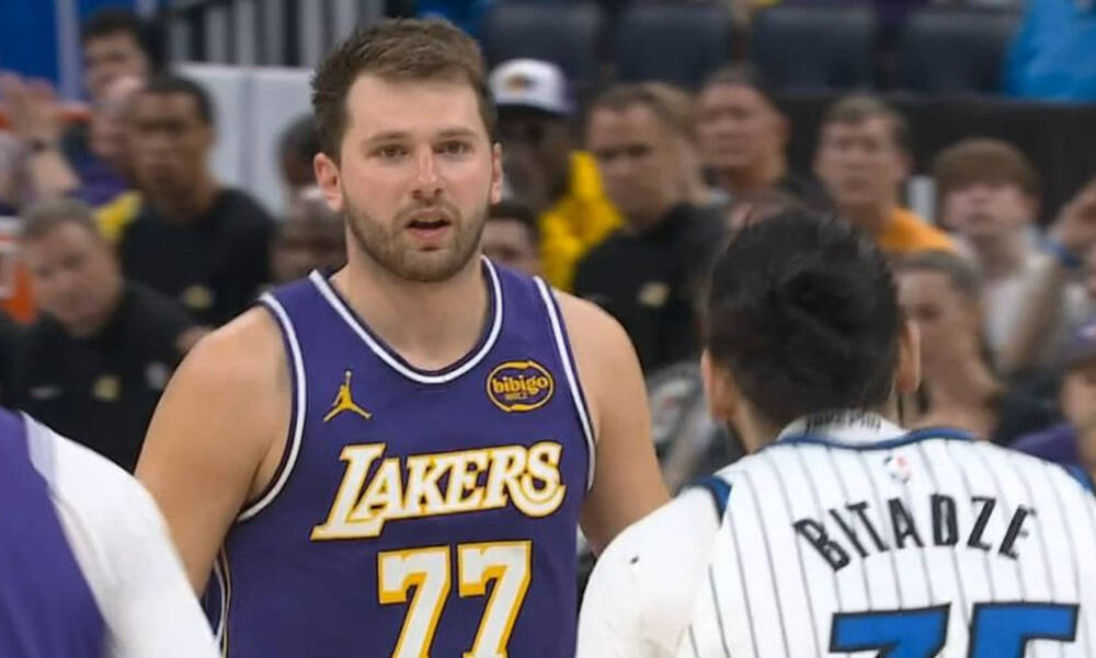 NBA: Αφαιρέθηκε η τεχνική ποινή του Ντόντσιτς, αγωνίζεται κανονικά κόντρα στους Πίστονς 