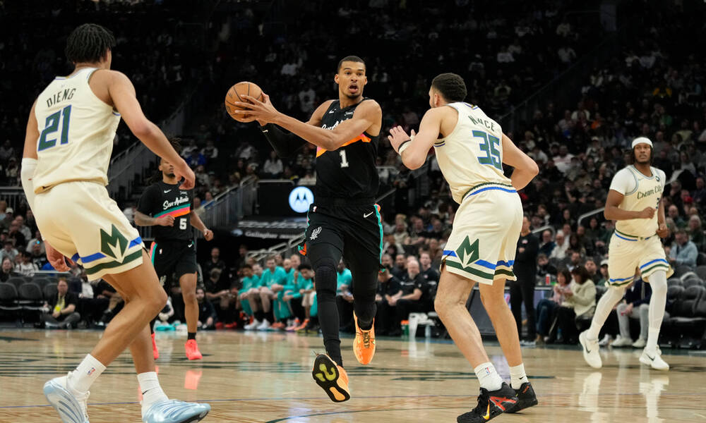 NBA: Ο Γουεμπανιάμα έβαλε οριστικό τέλος στη σεζόν των Μπακς – Όλα τα αποτελέσματα (29/03)