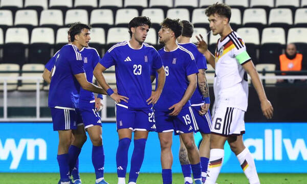 Εθνική Ελπίδων: Ήττα με 2-0 από τη Γερμανία, αλλά ελπίζει ακόμα