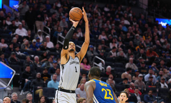 NBA: Κυρίαρχος Γουεμπανιάμα και σερί Σπερς με Ουόριορς - Τα αποτελέσματα