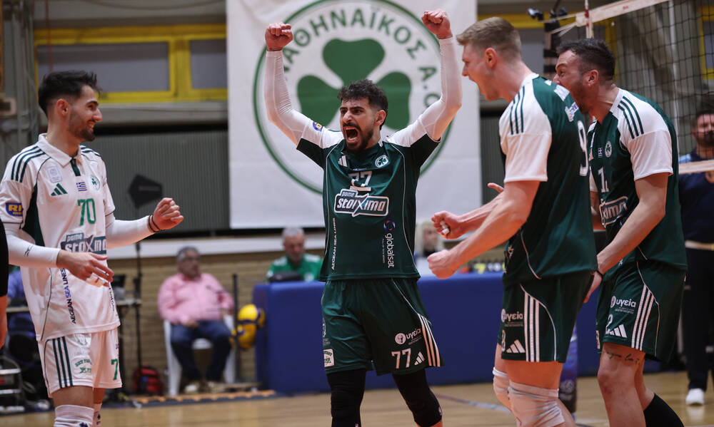 Παναθηναϊκός – Ολυμπιακός 3-0: Τον… σκούπισε με άνεση και έφυγε για τελικό