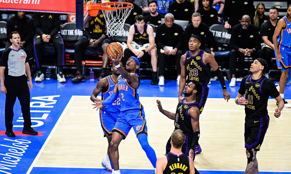 NBA: Οι Θάντερ διέλυσαν τους Λέικερς - Έφυγε τραυματίας ο Ντόντσιτς - Τα αποτελέσματα