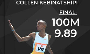 Ο Κεμπινατσίπι έτρεξε τα 100μ σε 9,89 δευτερόλεπτα!