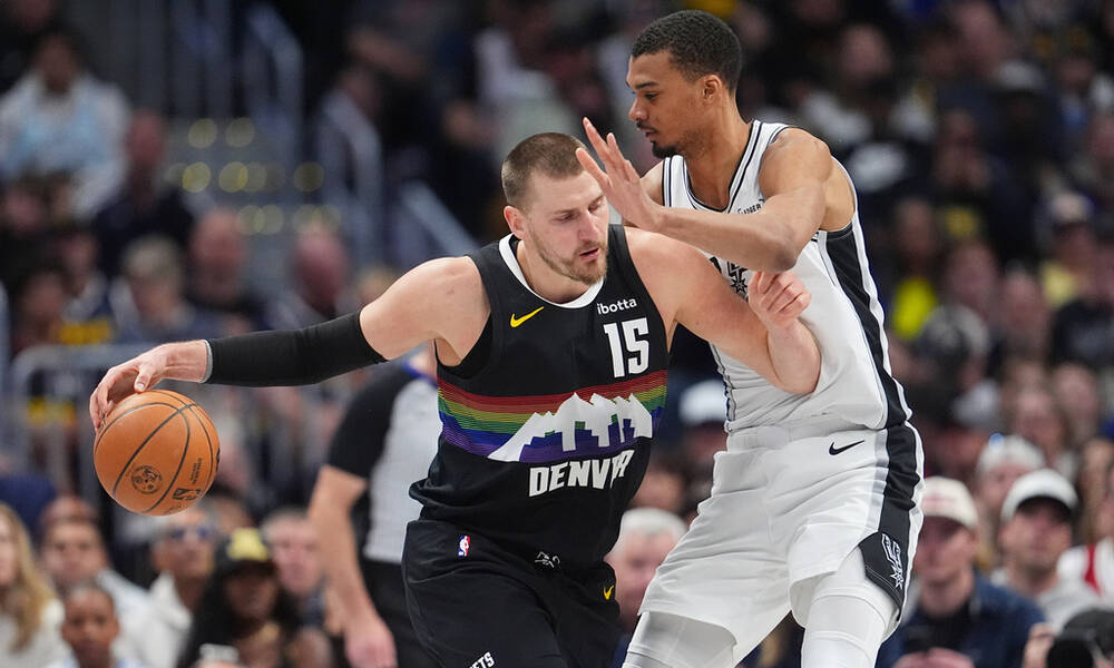 NBA: Πήραν το ντέρμπι με Σπερς οι Νάγκετς - Τα αποτελέσματα και τα highlights