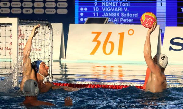 Πόλο: «Πληγώθηκε» στο τέλος από την Ουγγαρία η Εθνική Ελλάδας ανδρών