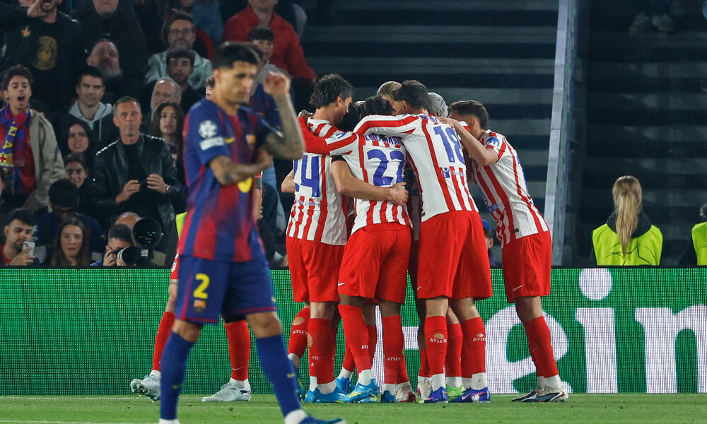 Champions League: Η Ατλέτικο «άλωσε» τη Βαρκελώνη, σημαντικό βήμα και για την Παρί