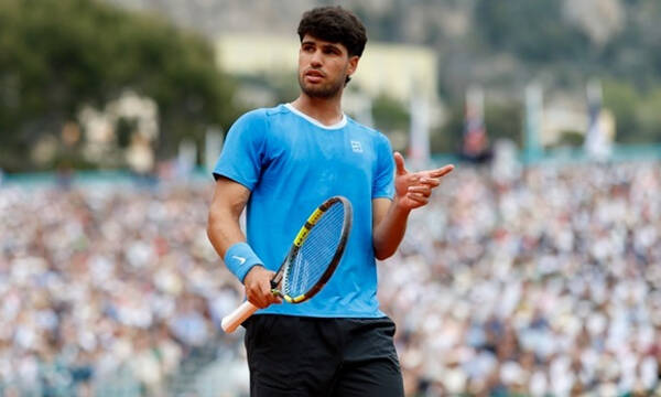 Master Μοντε Κάρλο: Επίδειξη δύναμης από Σίνερ και Αλκαράθ πριν τα ημιτελικά