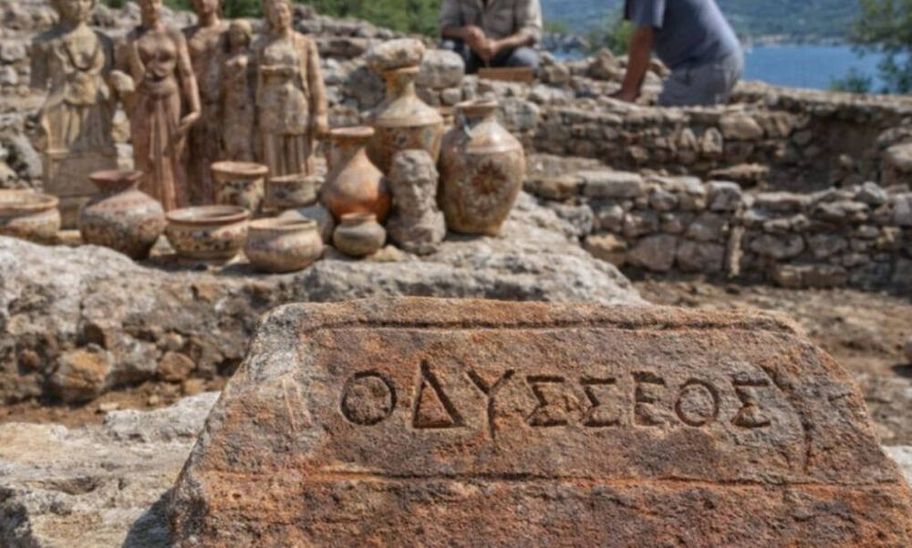 Σπουδαία ανακάλυψη στην Ιθάκη: Εντοπίστηκε αρχαίο ιερό αφιερωμένο στον Οδυσσέα