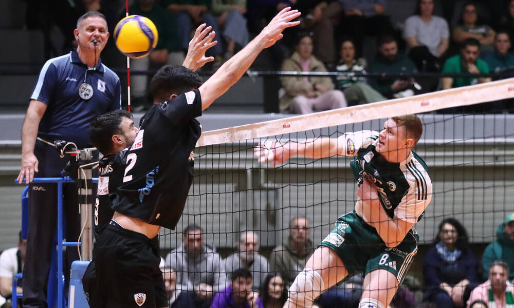 Παναθηναϊκός – ΠΑΟΚ: Πρώτο σερβίς στους τελικούς της Volley League Ανδρών | Η ώρα και το κανάλι