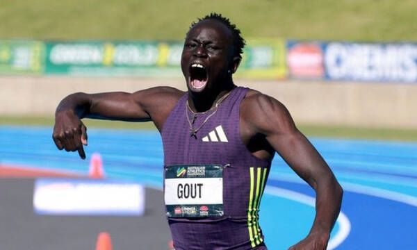 Γκάουτ Γκάουτ: Νίκη στα 100μ U20 στην Αυστραλία με 10.21 – Δεν έσπασε το φράγμα των 10 δευτερολέπτων