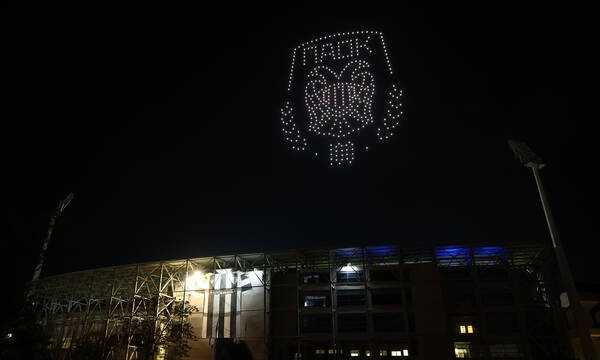 100 χρόνια ΠΑΟΚ: Το φαντασμαγορικό drone show πάνω από την Τούμπα - Βίντεο