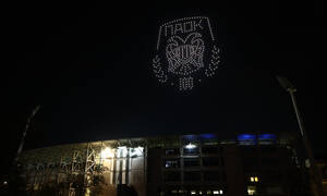 100 χρόνια ΠΑΟΚ: Το φαντασμαγορικό drone show πάνω από την Τούμπα - Βίντεο