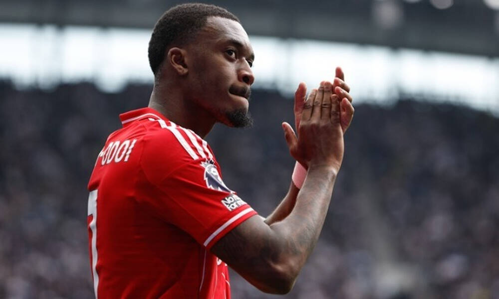 Νότιγχαμ Φόρεστ: Εκτός μέχρι το τέλος της σεζόν ο Χάντσον-Οντόι