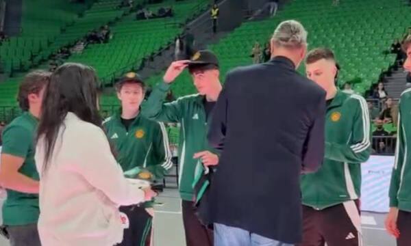 Ο Αλβέρτης βράβευσε τους αποφοίτους του PAO BC Academy