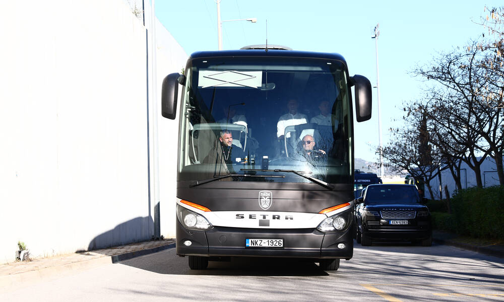 Τελικός Κυπέλλου Ελλάδας: Αναχώρηση με αποθέωση για τον ΠΑΟΚ - Στο Πανθεσσαλικό η αποστολή
