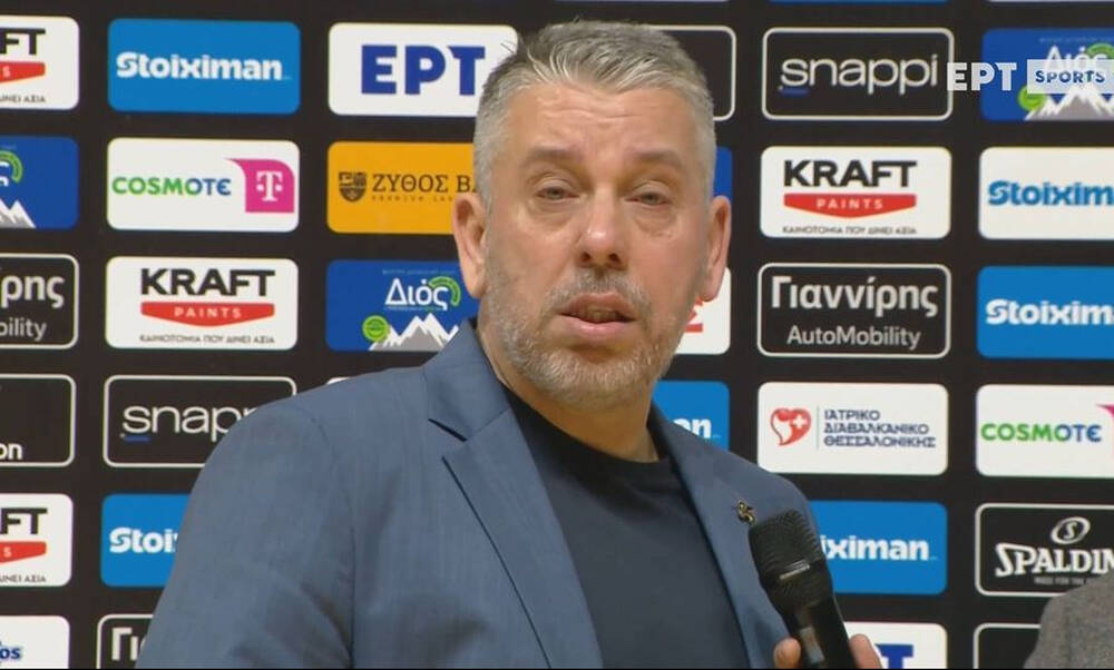 Δάκρυσε ο Παπαθεοδώρου: «Πανηγυρίζουμε, είμαστε περήφανοι – Συλλυπητήρια στους απέναντι» 