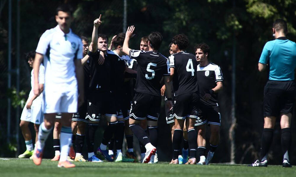 ΠΑΟΚ Κ19: Πρωταθλητής και μαθηματικά ο Δικέφαλος μετά την ισοπαλία στο Αγρίνιο