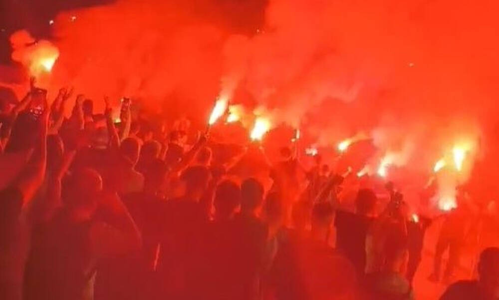 Εκατοντάδες φίλαθλοι στο ΟΑΚΑ για να συμπαρασταθούν στον Παναθηναϊκό!