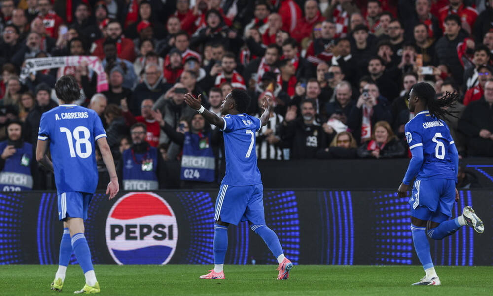 Champions League: «Άλωσε» τη Λισαβόνα η Ρεάλ σε επεισοδιακό ματς - Τεράστια ανατροπή η Παρί