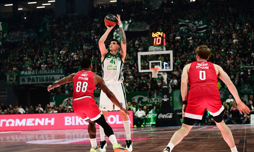 Παναθηναϊκός AKTOR - Ολυμπιακός 94-101: Με το μυαλό στη Χάποελ ο ένας, με τα... γνωστά ο άλλος