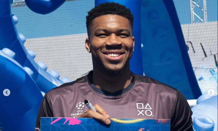 Στη Βουδαπέστη για τον τελικό του Champions League ο Γιάννης Αντετοκούνμπο
