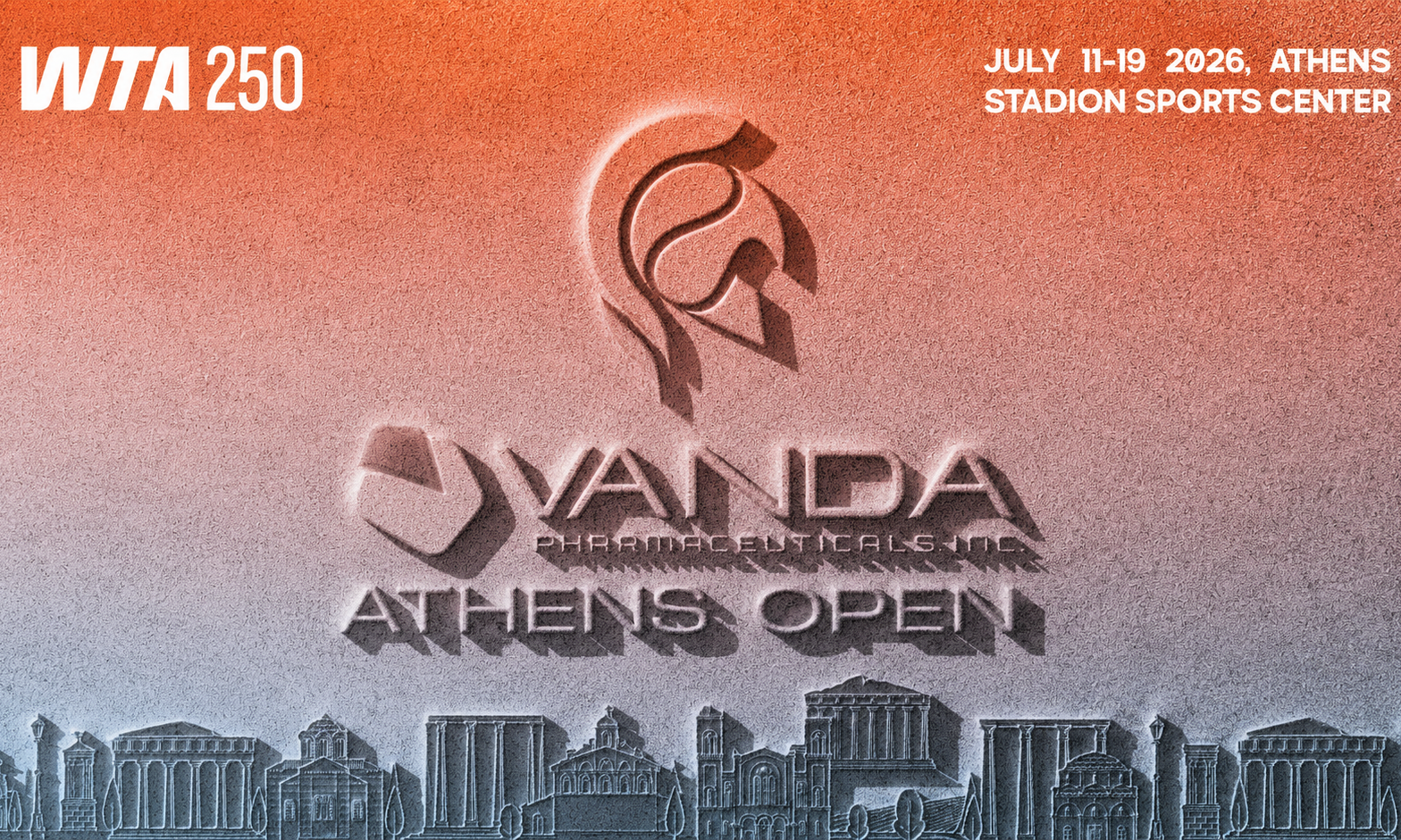 Ξεκίνησε η προπώληση εισιτηρίων για το Vanda Pharmaceuticals Athens Open WTA 250