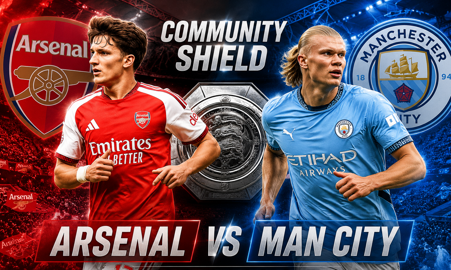«Μάχη» Άρσεναλ - Σίτι για το Community Shield: Ο Τζόλης διεκδικεί τον πρώτο τίτλο του στο Νησί